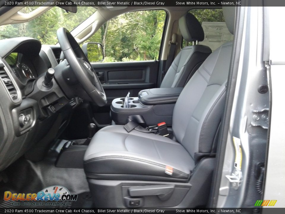 Front Seat of 2020 Ram 4500 Tradesman Crew Cab 4x4 Chassis Photo #10