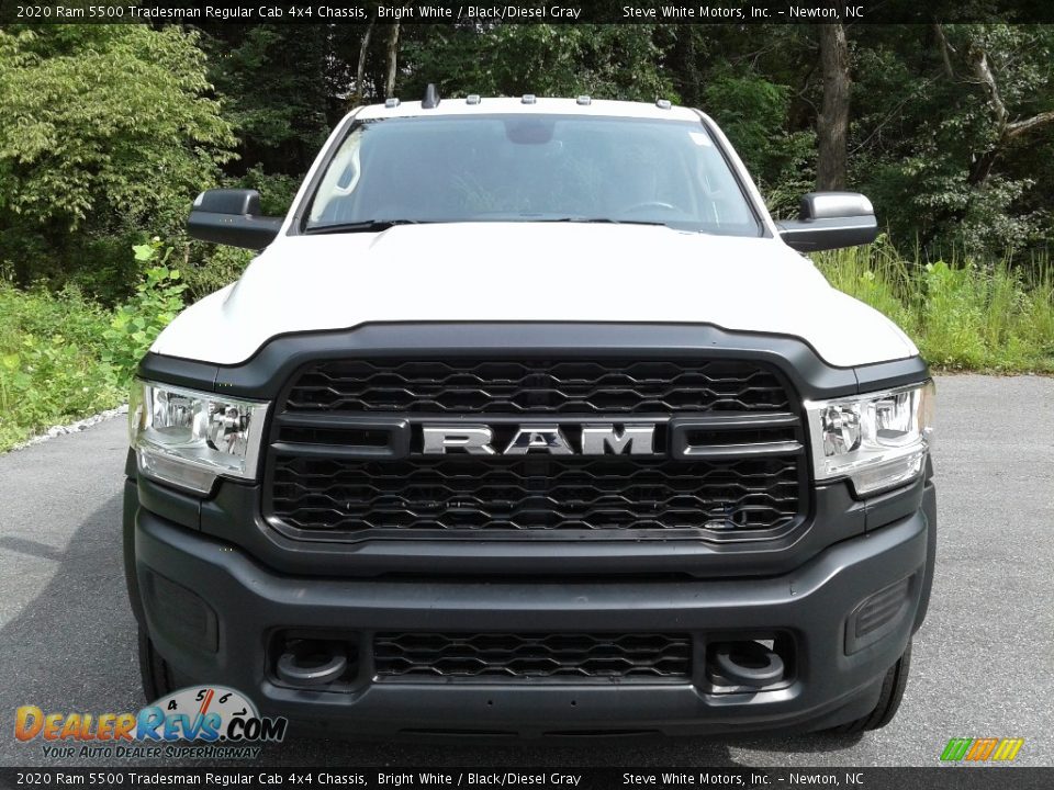 2020 Ram 5500 Tradesman Regular Cab 4x4 Chassis Bright White / Black/Diesel Gray Photo #3