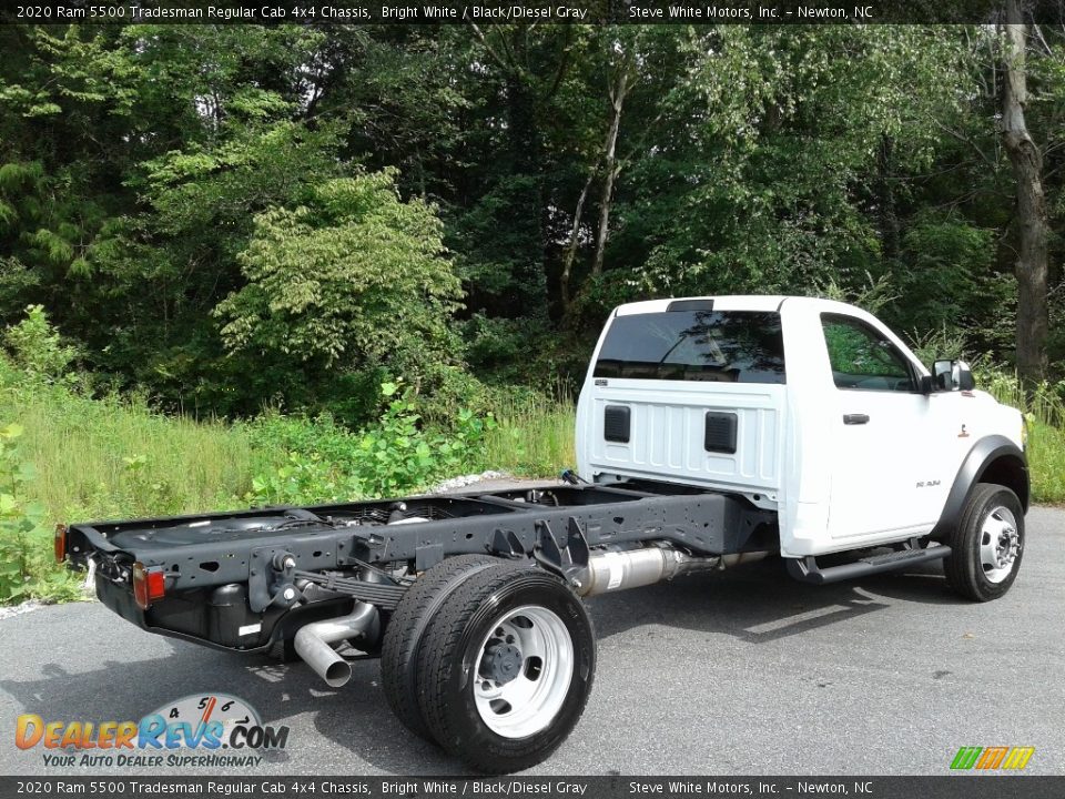 2020 Ram 5500 Tradesman Regular Cab 4x4 Chassis Bright White / Black/Diesel Gray Photo #6