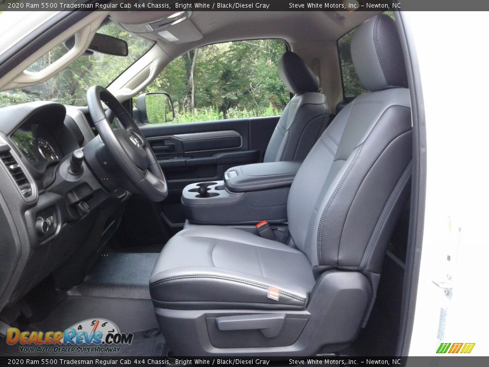 2020 Ram 5500 Tradesman Regular Cab 4x4 Chassis Bright White / Black/Diesel Gray Photo #10