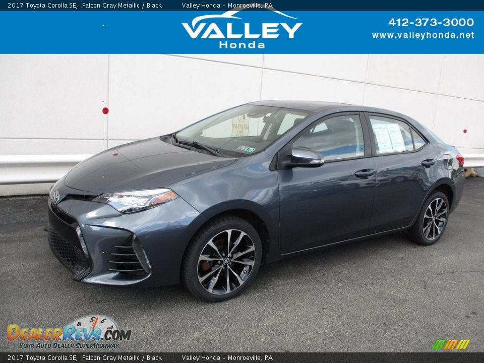 2017 Toyota Corolla SE Falcon Gray Metallic / Black Photo #1