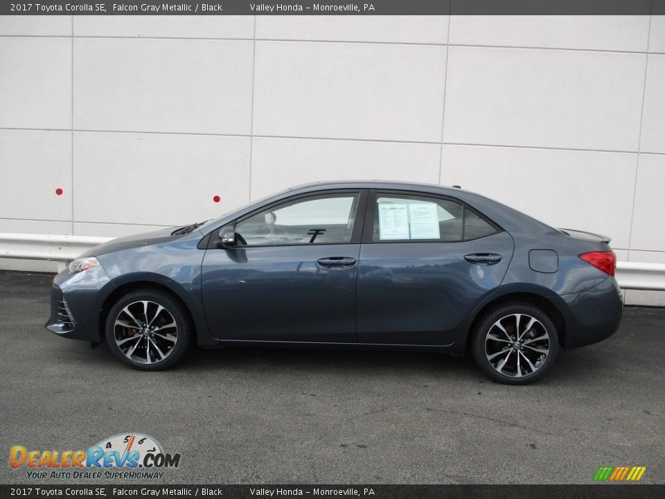 2017 Toyota Corolla SE Falcon Gray Metallic / Black Photo #2