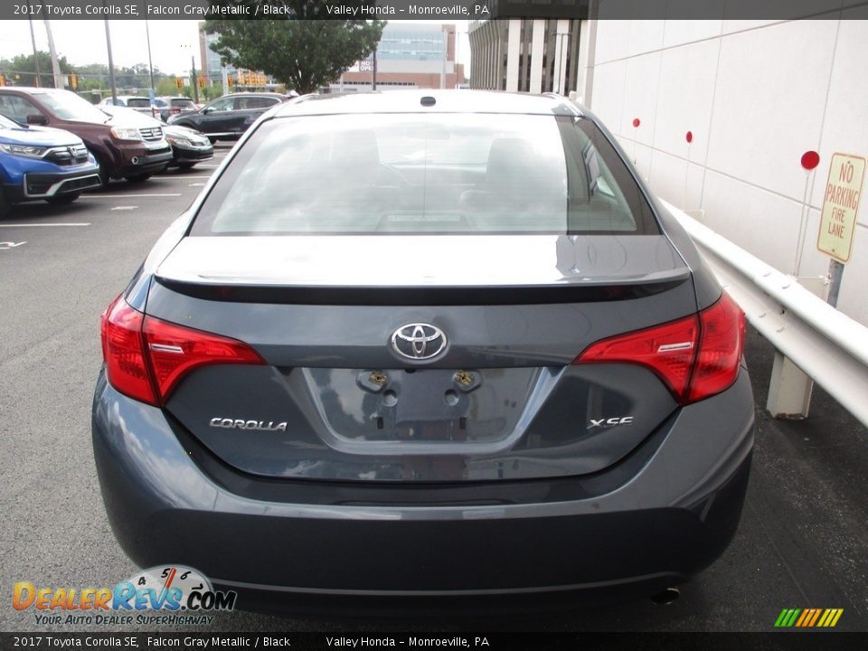 2017 Toyota Corolla SE Falcon Gray Metallic / Black Photo #4