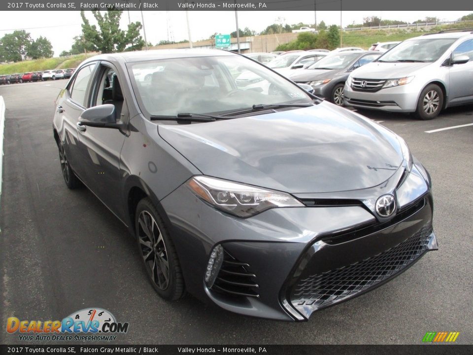 2017 Toyota Corolla SE Falcon Gray Metallic / Black Photo #8