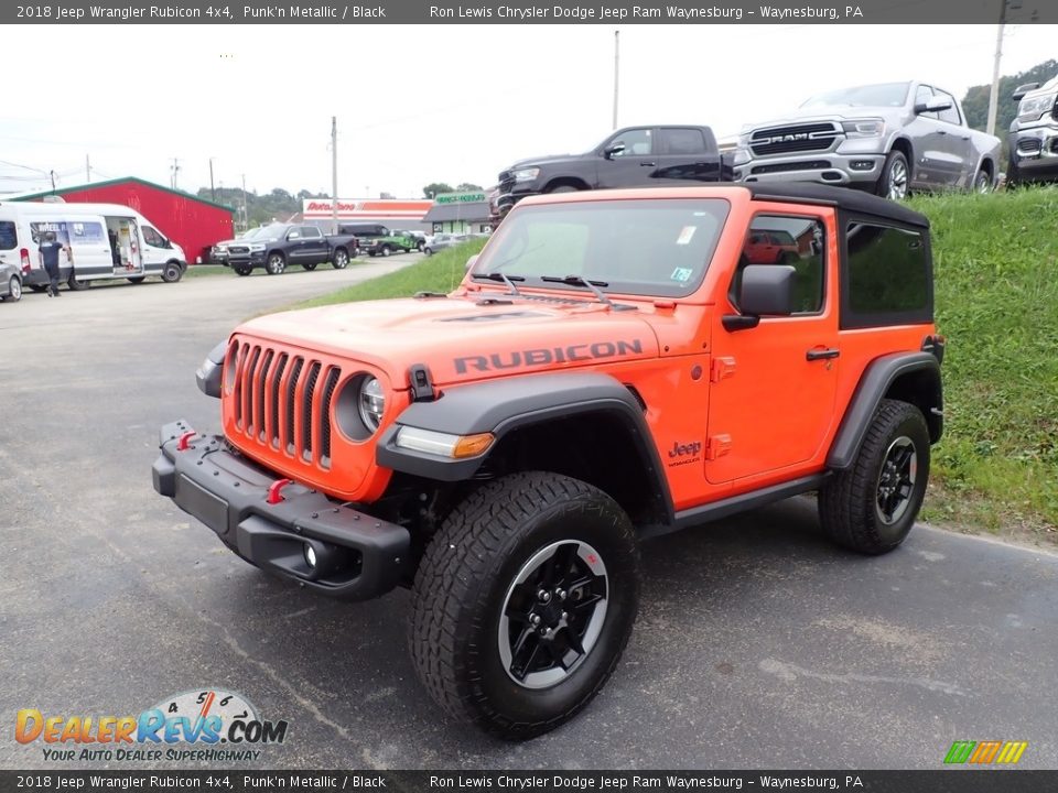 2018 Jeep Wrangler Rubicon 4x4 Punk'n Metallic / Black Photo #1