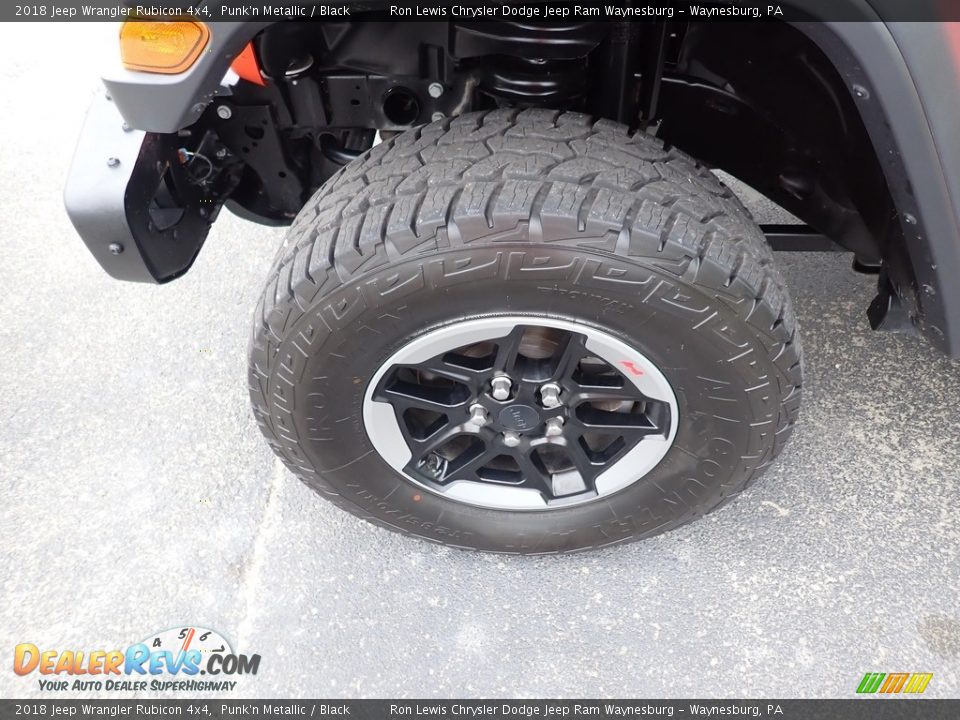2018 Jeep Wrangler Rubicon 4x4 Punk'n Metallic / Black Photo #2