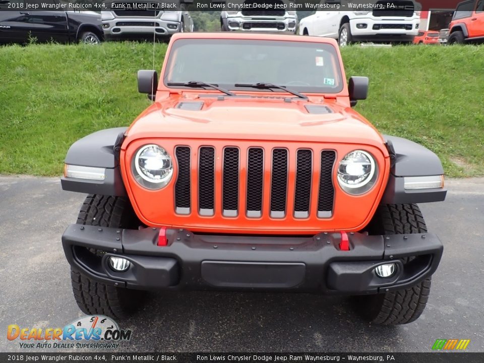 2018 Jeep Wrangler Rubicon 4x4 Punk'n Metallic / Black Photo #8