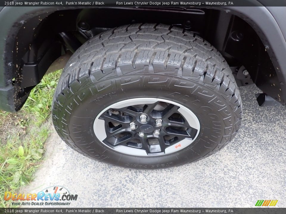 2018 Jeep Wrangler Rubicon 4x4 Punk'n Metallic / Black Photo #9