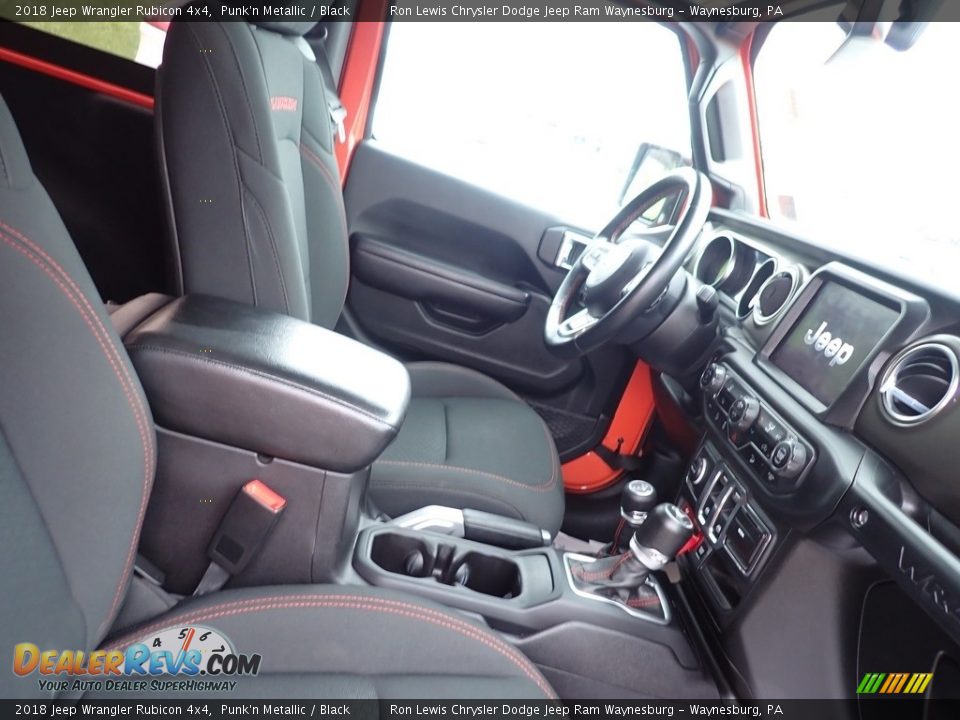 2018 Jeep Wrangler Rubicon 4x4 Punk'n Metallic / Black Photo #10