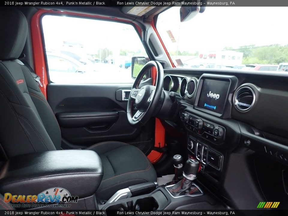 2018 Jeep Wrangler Rubicon 4x4 Punk'n Metallic / Black Photo #11