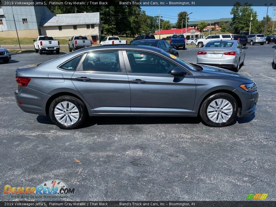 2019 Volkswagen Jetta S Platinum Gray Metallic / Titan Black Photo #5