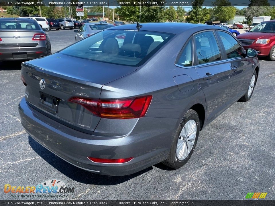 2019 Volkswagen Jetta S Platinum Gray Metallic / Titan Black Photo #6