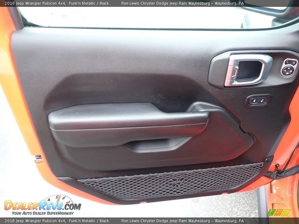 2018 Jeep Wrangler Rubicon 4x4 Punk'n Metallic / Black Photo #14