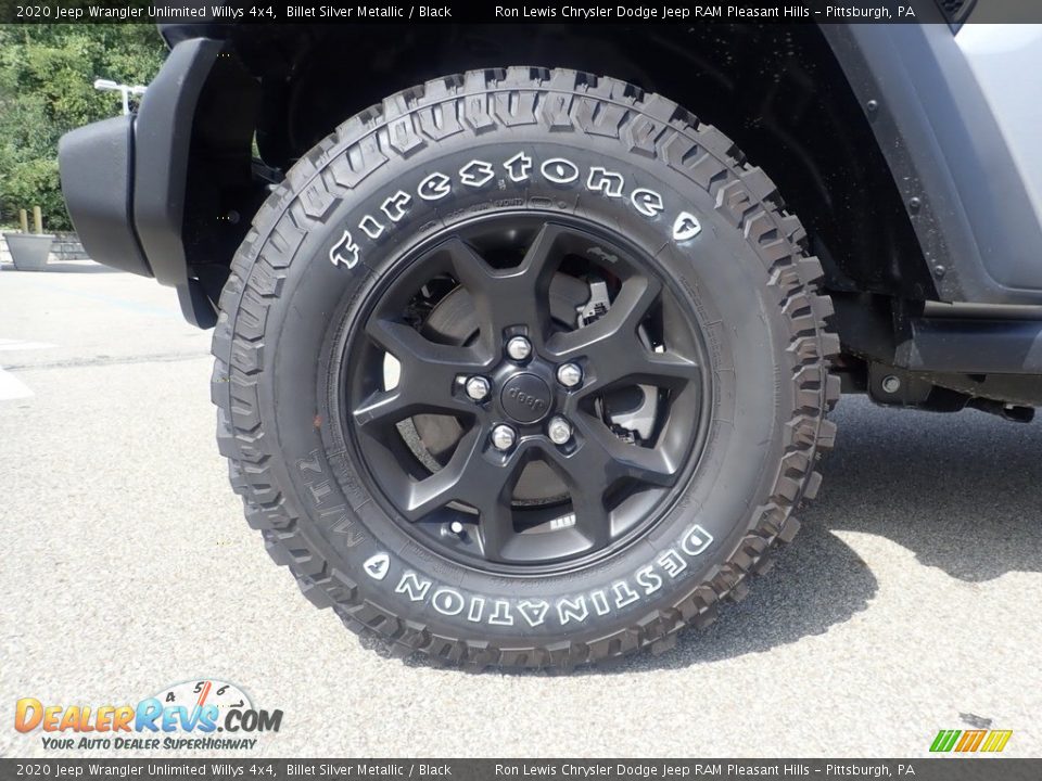 2020 Jeep Wrangler Unlimited Willys 4x4 Wheel Photo #6