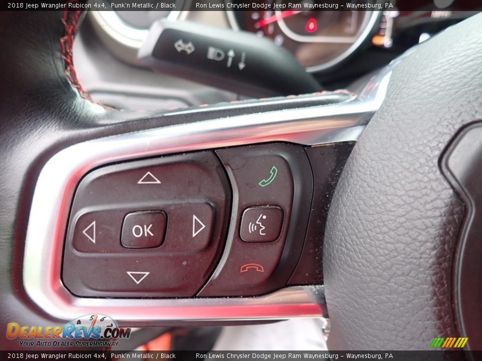 2018 Jeep Wrangler Rubicon 4x4 Punk'n Metallic / Black Photo #20