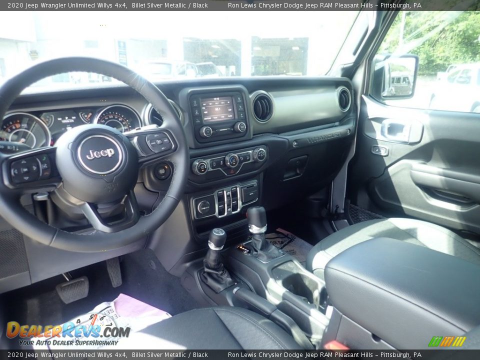 2020 Jeep Wrangler Unlimited Willys 4x4 Billet Silver Metallic / Black Photo #13