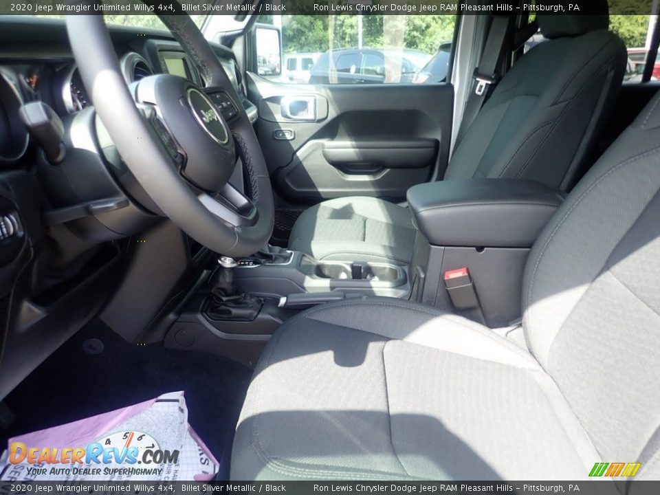 2020 Jeep Wrangler Unlimited Willys 4x4 Billet Silver Metallic / Black Photo #15