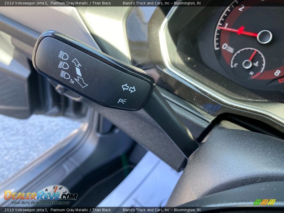 2019 Volkswagen Jetta S Platinum Gray Metallic / Titan Black Photo #19