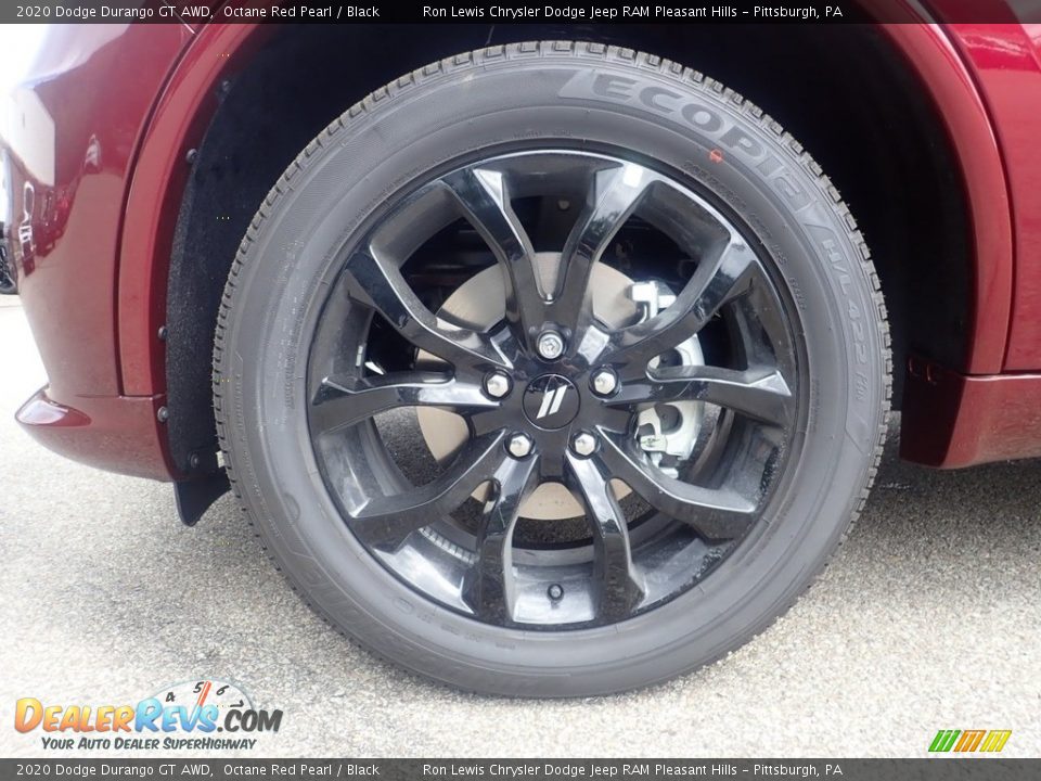 2020 Dodge Durango GT AWD Octane Red Pearl / Black Photo #6