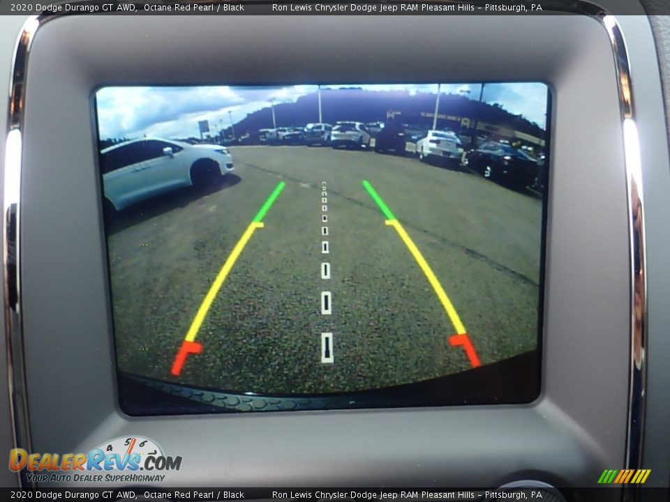 2020 Dodge Durango GT AWD Octane Red Pearl / Black Photo #16