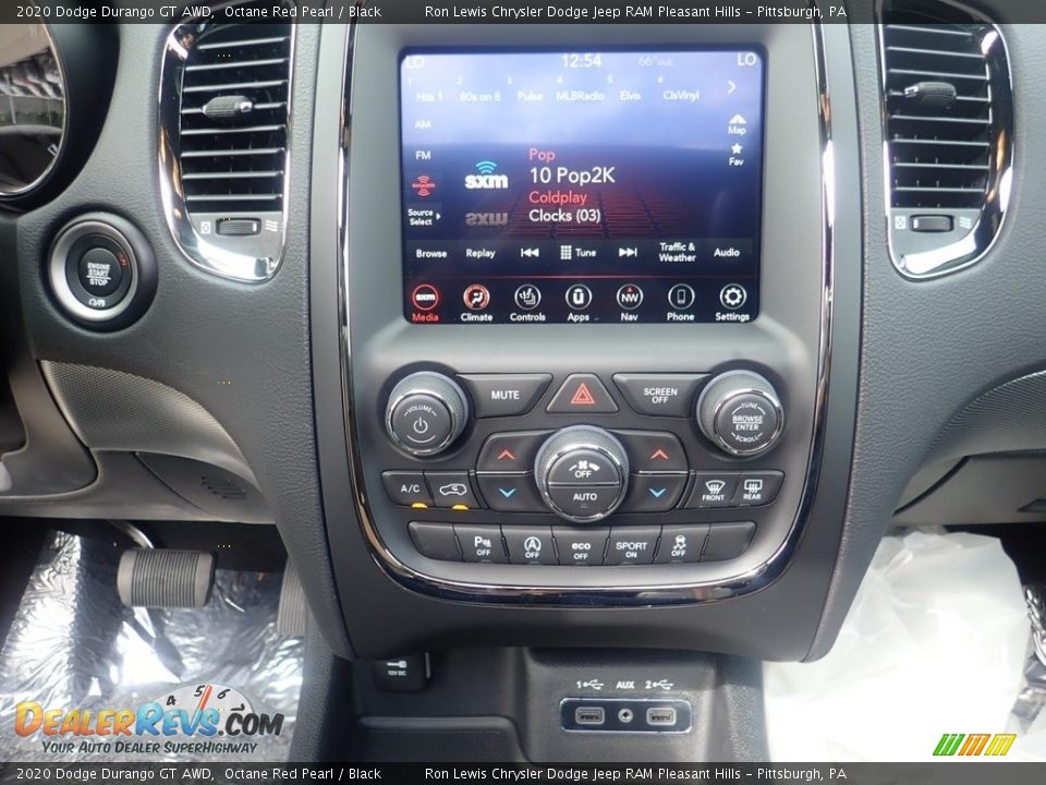 2020 Dodge Durango GT AWD Octane Red Pearl / Black Photo #17