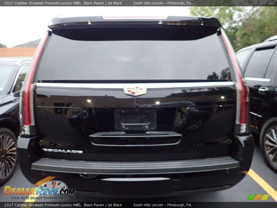 2017 Cadillac Escalade Premium Luxury 4WD Black Raven / Jet Black Photo #3