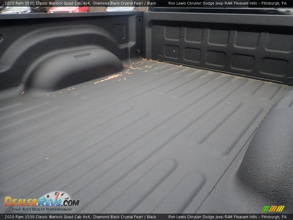 2020 Ram 1500 Classic Warlock Quad Cab 4x4 Diamond Black Crystal Pearl / Black Photo #10