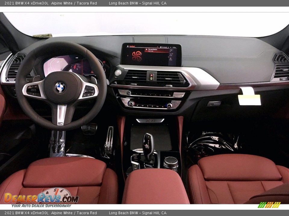 Tacora Red Interior - 2021 BMW X4 xDrive30i Photo #5
