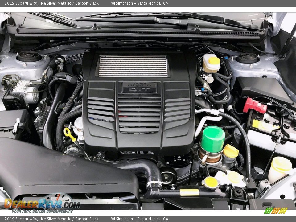 2019 Subaru WRX  2.0 Liter DI Turbocharged DOHC 16-Valve DAVCS Horizontally Opposed 4 Cylinder Engine Photo #9
