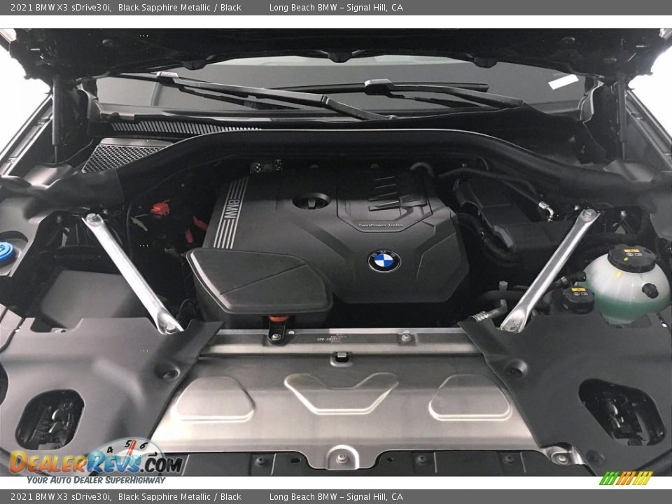 2021 BMW X3 sDrive30i Black Sapphire Metallic / Black Photo #10