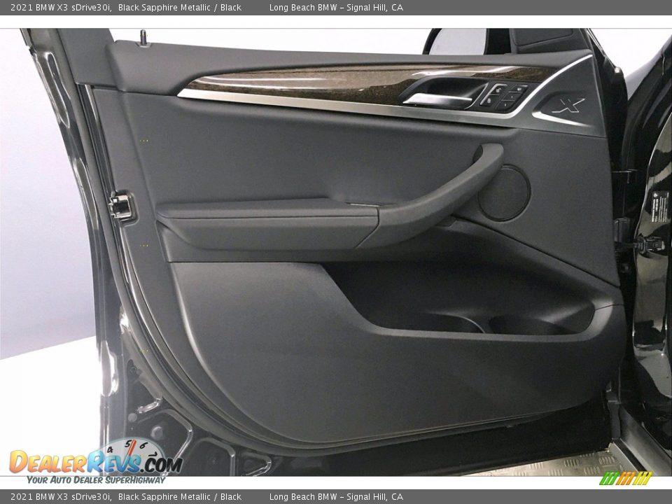 2021 BMW X3 sDrive30i Black Sapphire Metallic / Black Photo #13