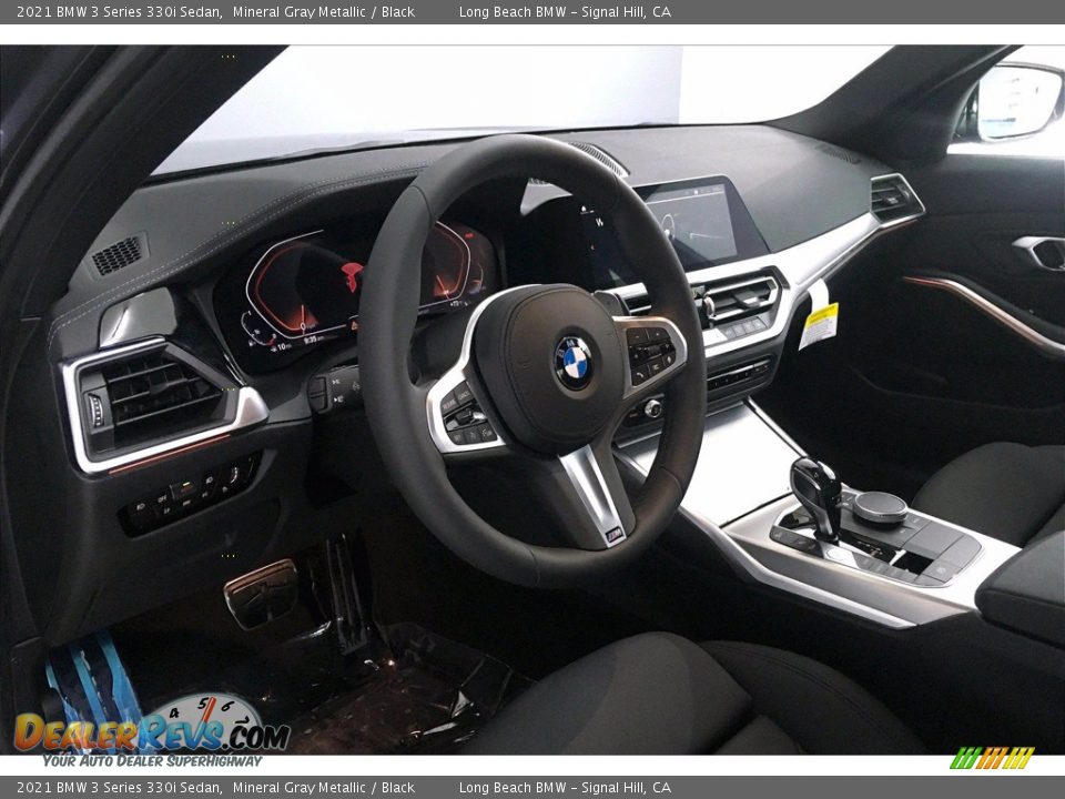 2021 BMW 3 Series 330i Sedan Mineral Gray Metallic / Black Photo #7