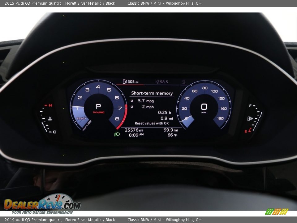 2019 Audi Q3 Premium quattro Florett Silver Metallic / Black Photo #10