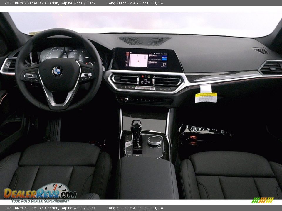 2021 BMW 3 Series 330i Sedan Alpine White / Black Photo #5