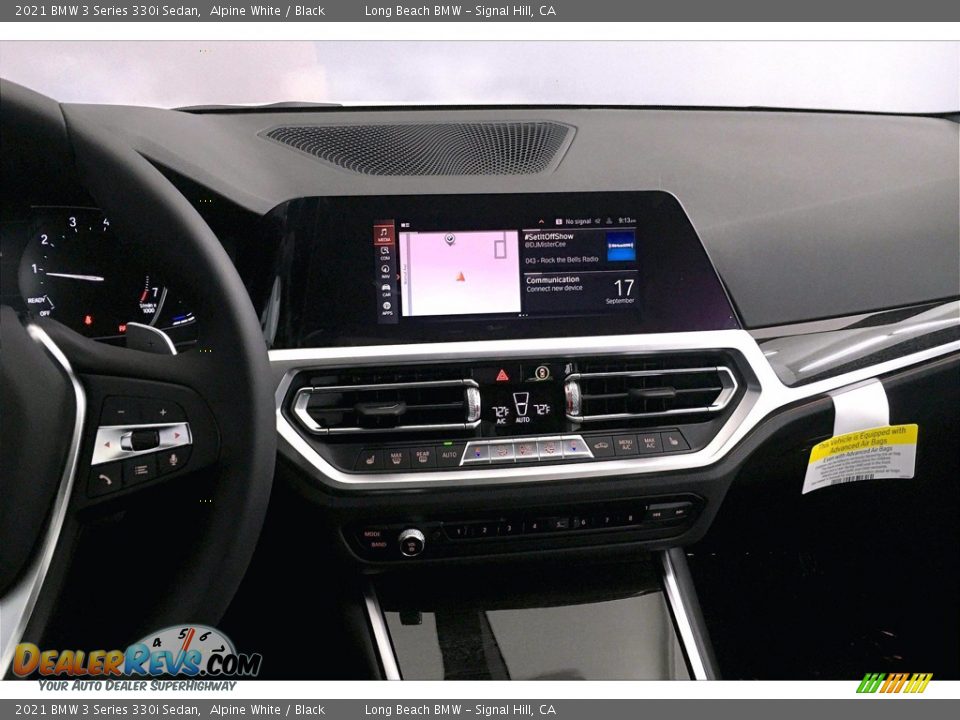 2021 BMW 3 Series 330i Sedan Alpine White / Black Photo #6