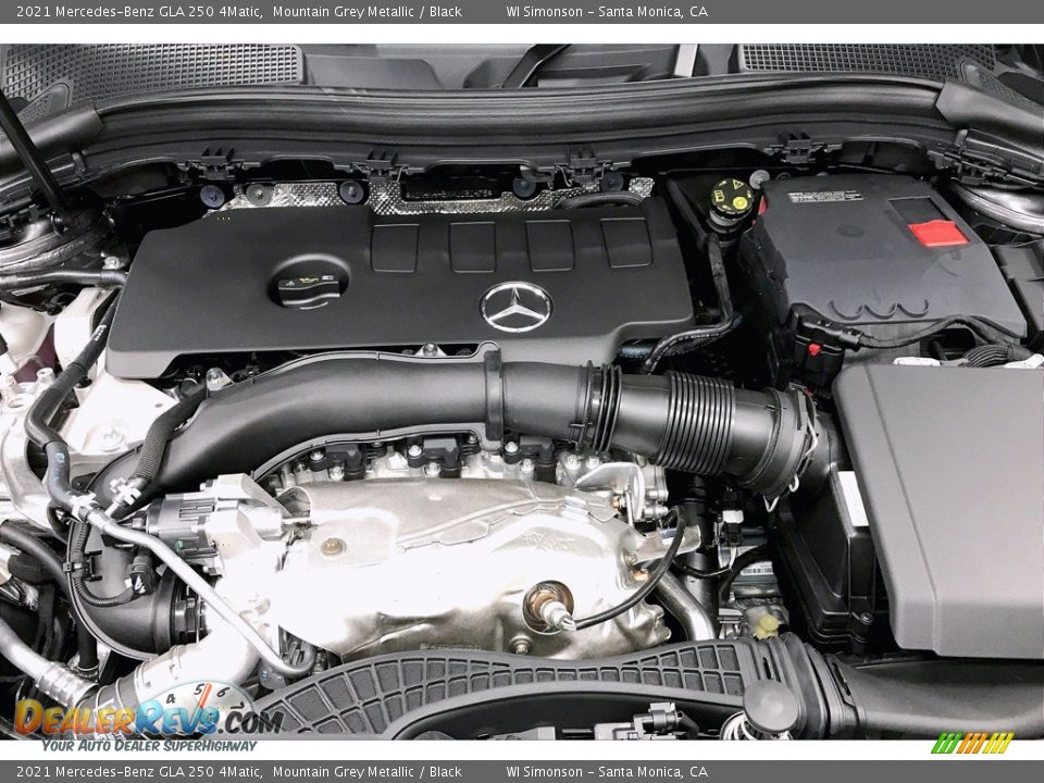 2021 Mercedes-Benz GLA 250 4Matic Mountain Grey Metallic / Black Photo #8
