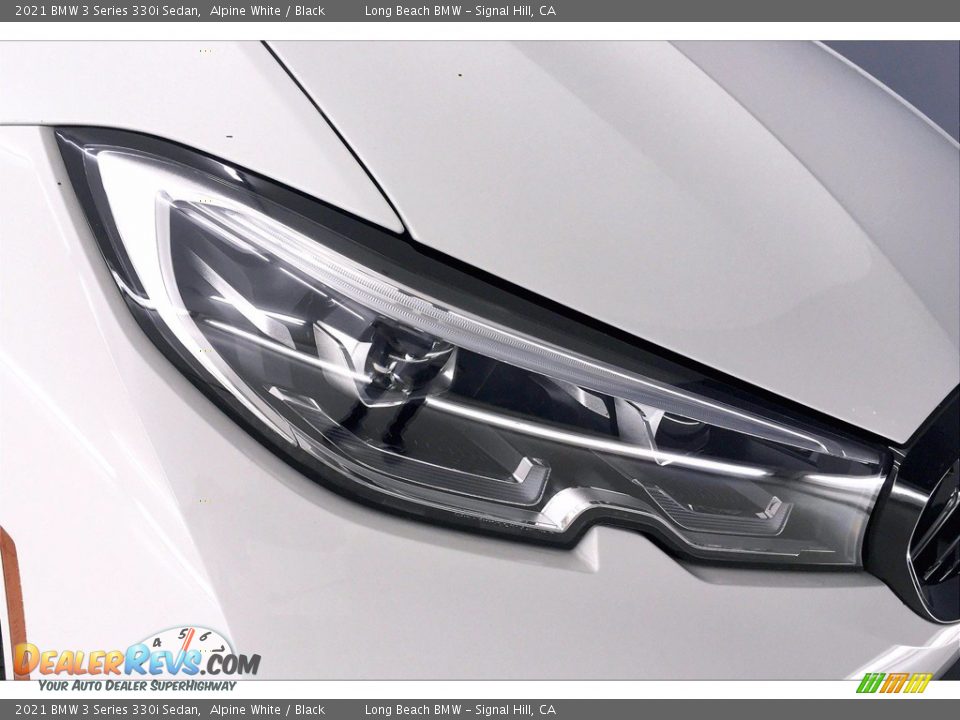 2021 BMW 3 Series 330i Sedan Alpine White / Black Photo #14
