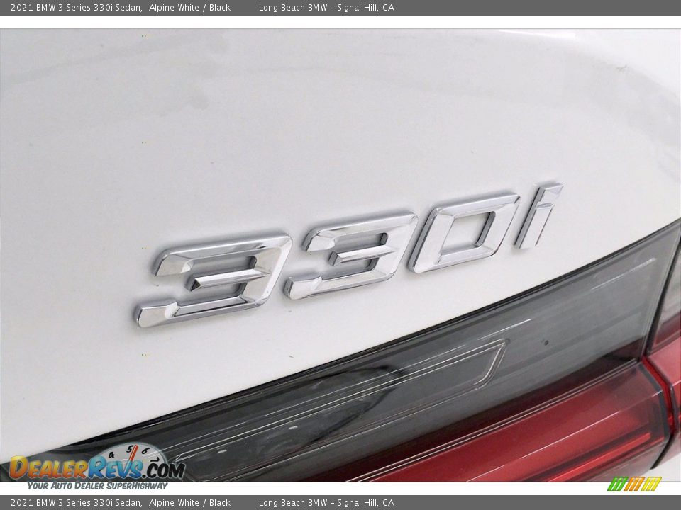 2021 BMW 3 Series 330i Sedan Alpine White / Black Photo #16