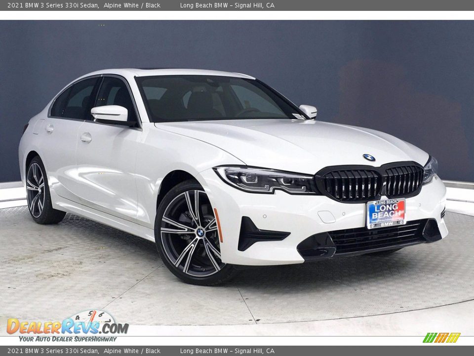 2021 BMW 3 Series 330i Sedan Alpine White / Black Photo #19