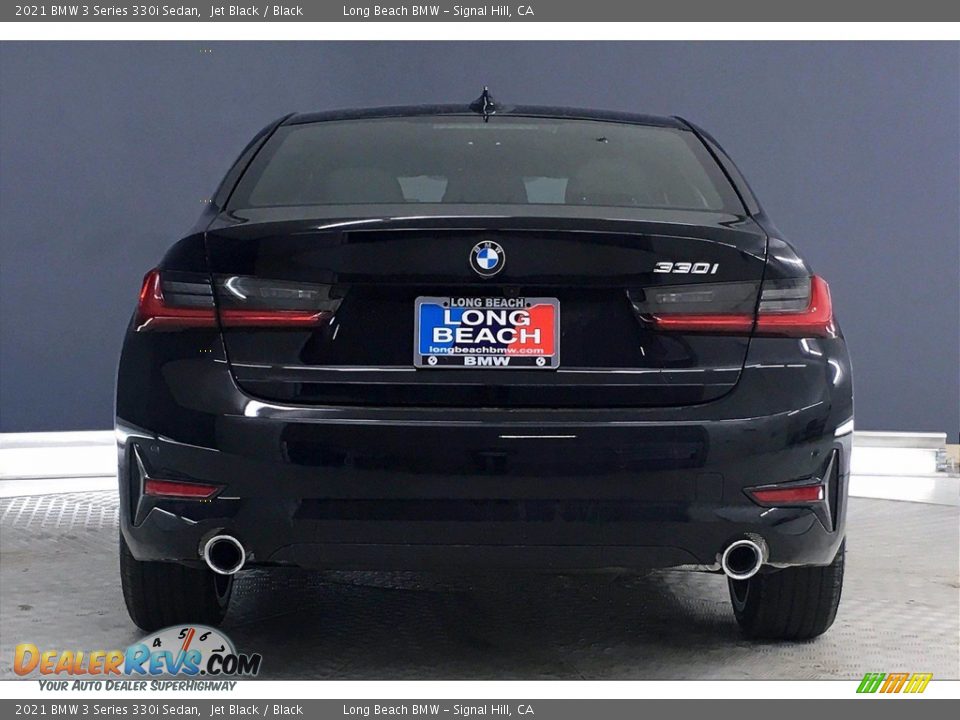 2021 BMW 3 Series 330i Sedan Jet Black / Black Photo #4