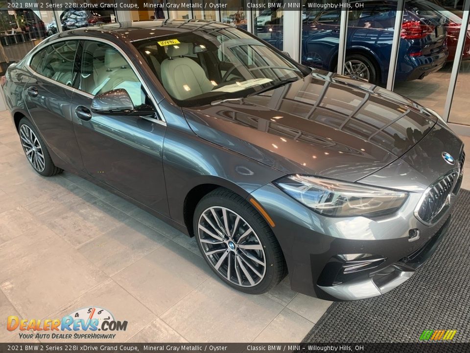 Front 3/4 View of 2021 BMW 2 Series 228i xDrive Grand Coupe Photo #1