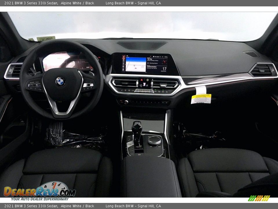 2021 BMW 3 Series 330i Sedan Alpine White / Black Photo #5
