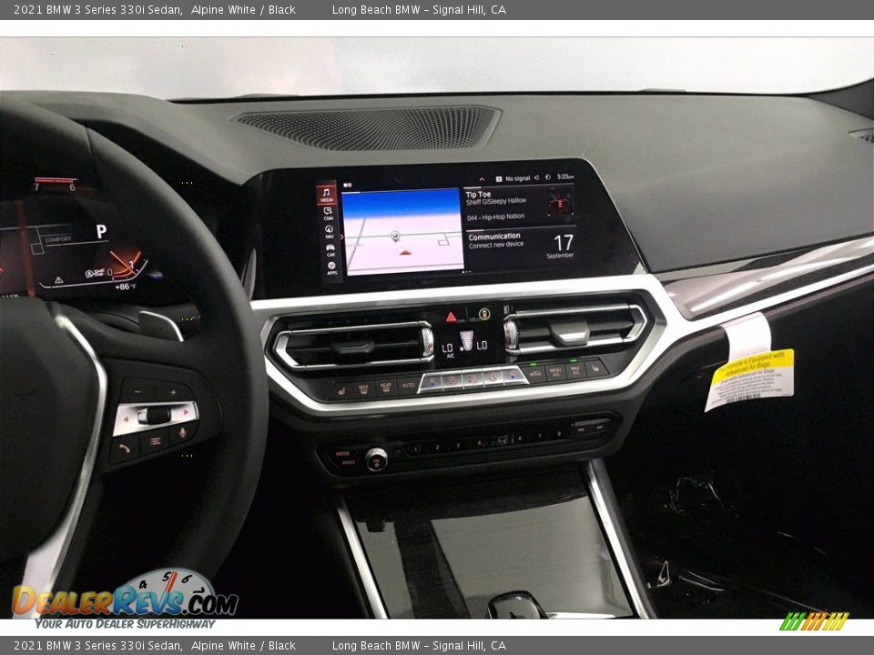2021 BMW 3 Series 330i Sedan Alpine White / Black Photo #6