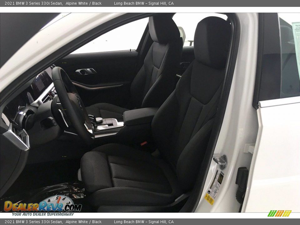 2021 BMW 3 Series 330i Sedan Alpine White / Black Photo #9