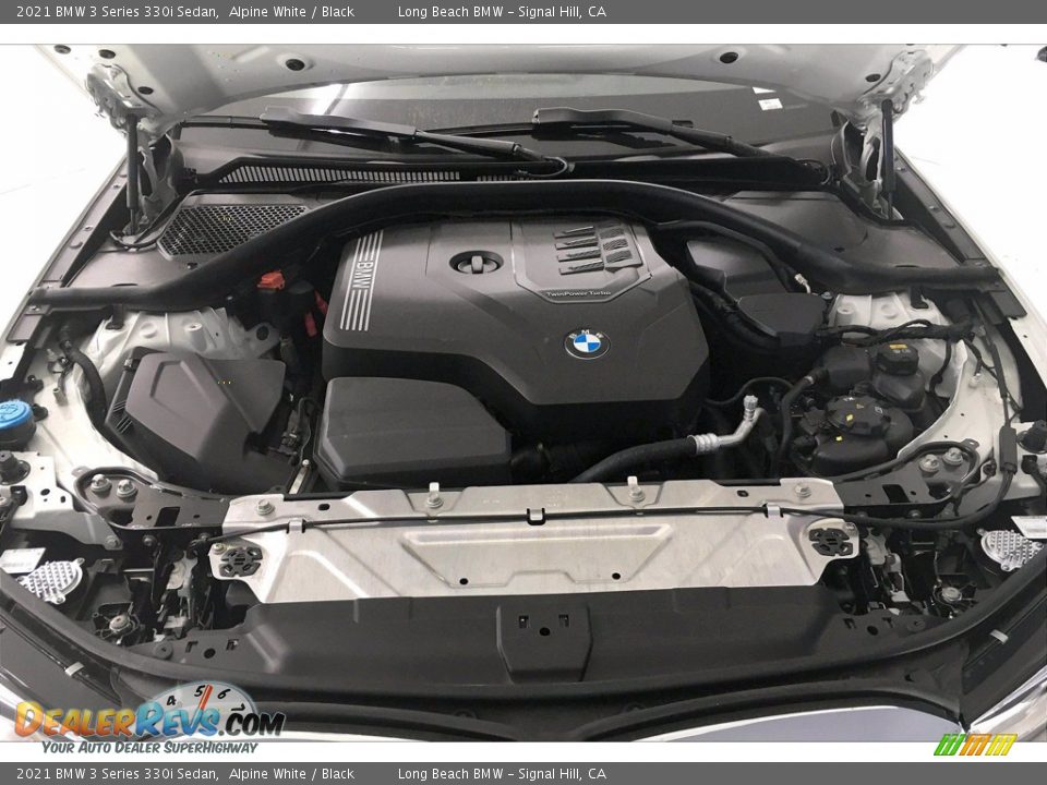 2021 BMW 3 Series 330i Sedan Alpine White / Black Photo #10