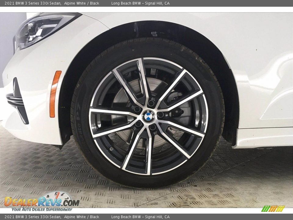 2021 BMW 3 Series 330i Sedan Alpine White / Black Photo #12