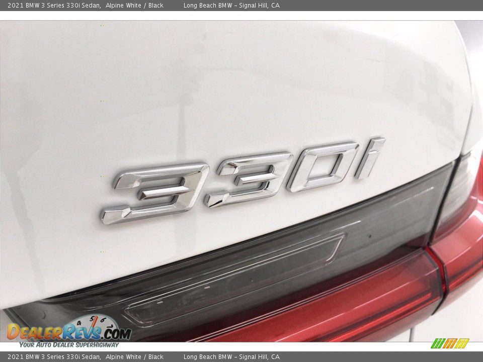 2021 BMW 3 Series 330i Sedan Alpine White / Black Photo #16