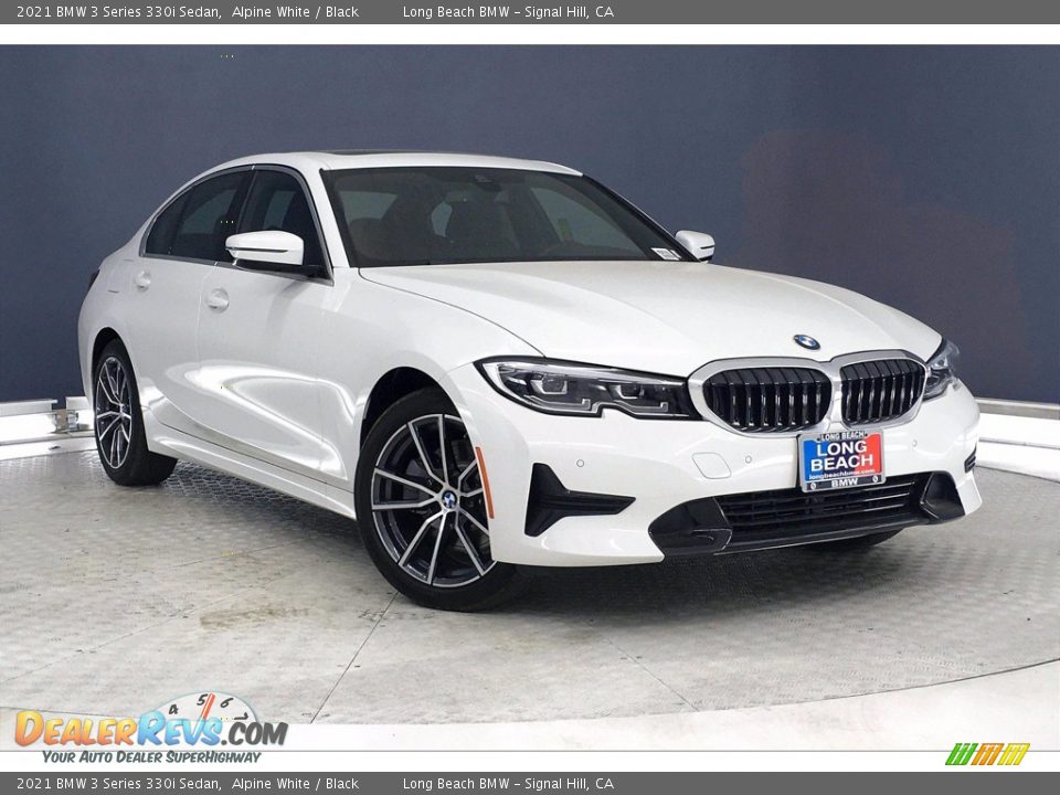 2021 BMW 3 Series 330i Sedan Alpine White / Black Photo #19