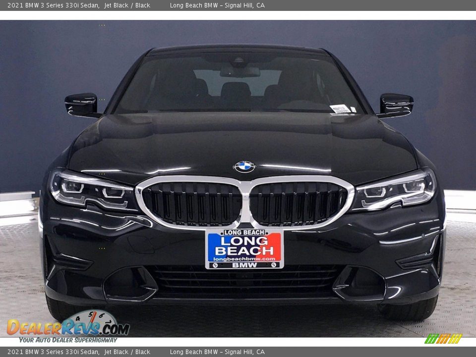 2021 BMW 3 Series 330i Sedan Jet Black / Black Photo #2