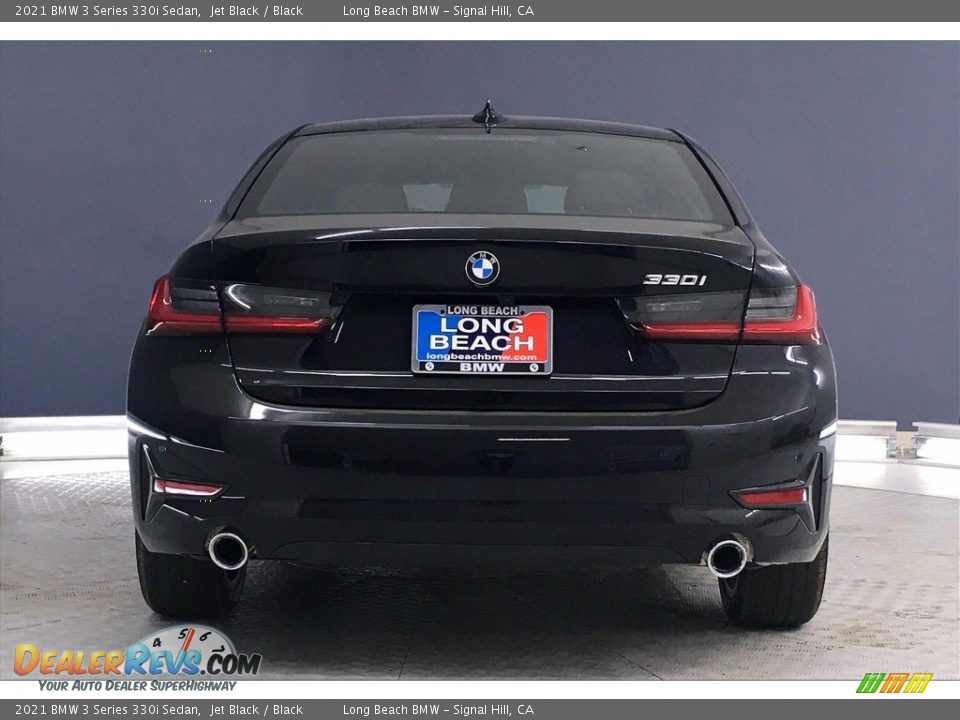 2021 BMW 3 Series 330i Sedan Jet Black / Black Photo #4